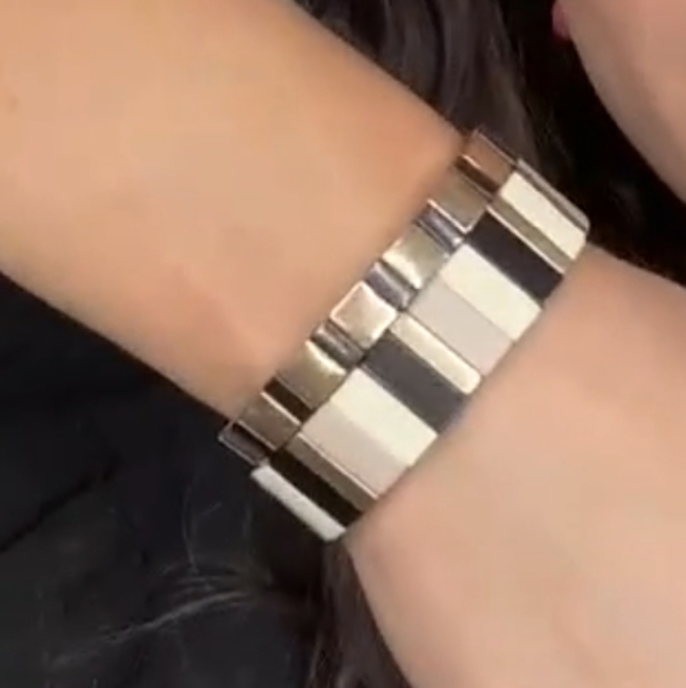 Melania Clara NWT double  Domino Bracelet.